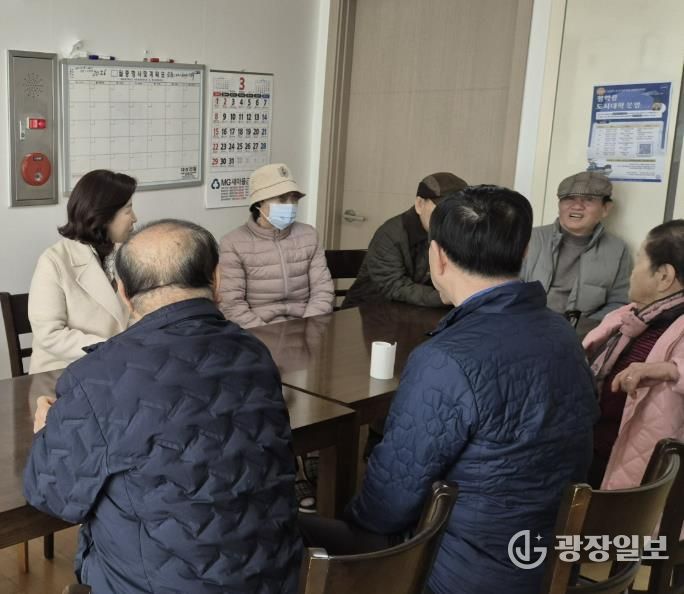 남양주시 별내동, 경로당 순회 방문진행…어르신 과 지역현안 소통 강화