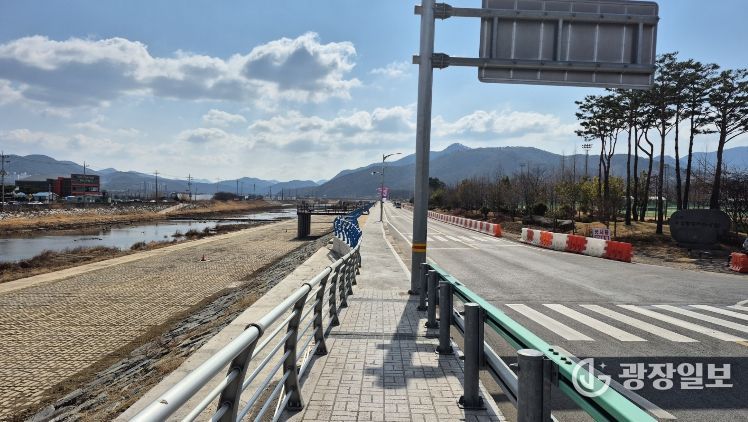 “예수마을~사주천년교 보행로 조성으로 사천강 보행환경 확 달라진다”