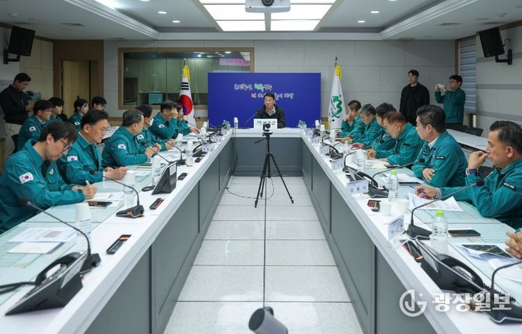 성주군, 규모 2.6 지진 발생에 따른 긴급회의 개최