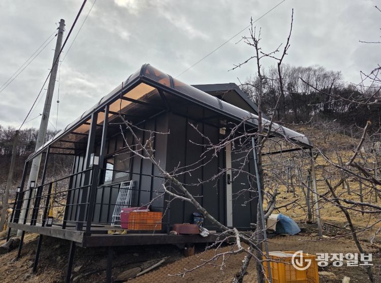 봄철 산불 예방을 위한 농막·체류형쉼터 화재예방 점검