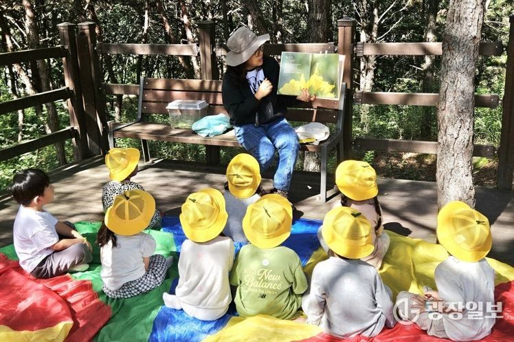 예천군, 범우리공원 유아숲 체험 프로그램 운영