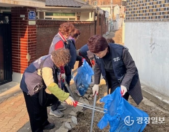 수원시 팔달구 지동, 2026년‘새봄맞이 환경정비’실시
