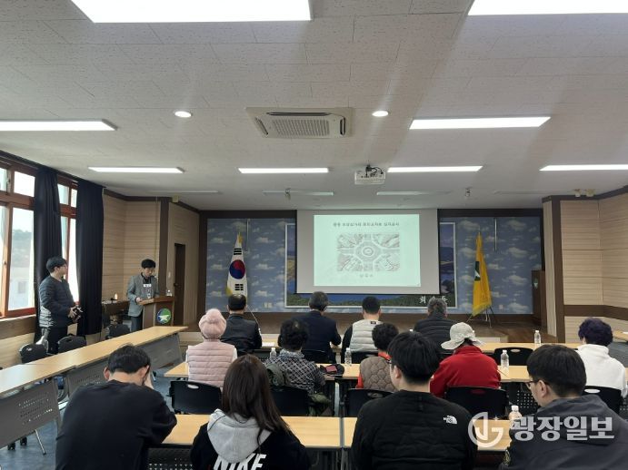 상주시 '중동 오상삼거리 회전교차로 설치공사' 주민설명회 개최