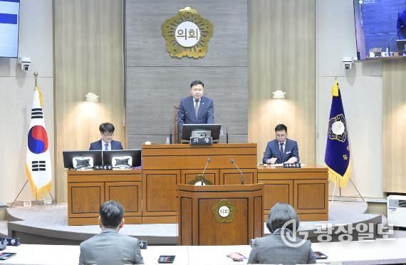 순창군의회, 제302회 임시회 개회