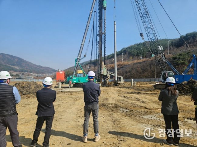 칠곡특수학교 건립공사 현장