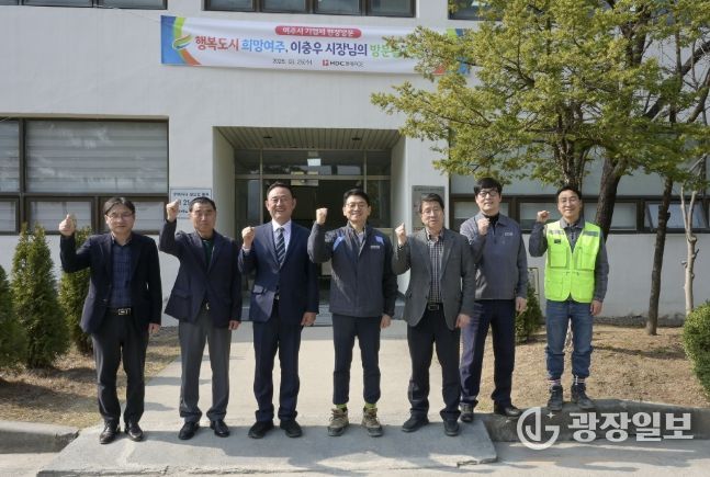 이충우 여주시장, HDC현대PCE㈜ 기업체 현장 방문