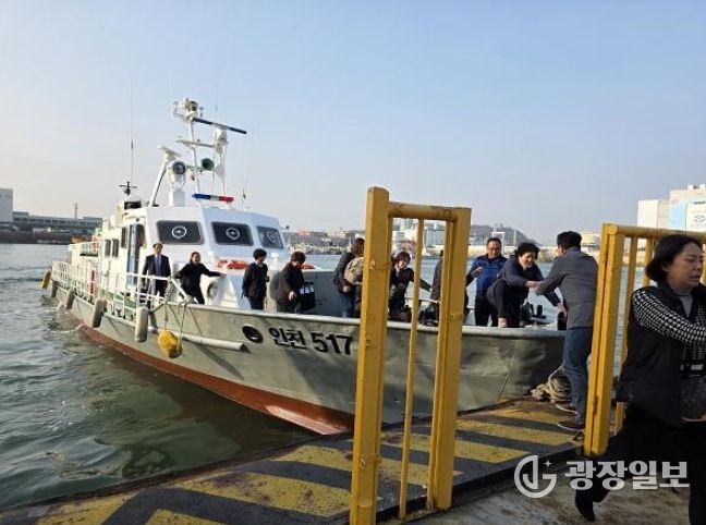 옹진군, 서해수호의 날 기념식 참석 연평면 주민 이동 지원