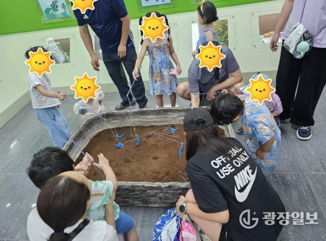 부평구 인천나비공원, 주말 곤충 체험행사 운영 -사슴벌레 낚시체험