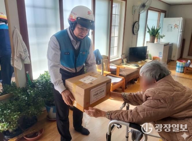 고성군, 행안부 공모 3년 연속 선정! '안부살핌 우편서비스' 개시