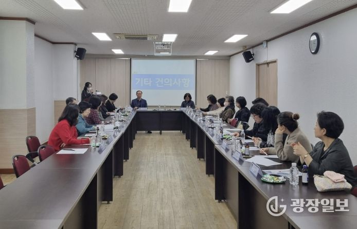 수원시 장안구 송죽동, ‘주민과 함께 만드는 배움터’ 주민자치센터 간담회 개최