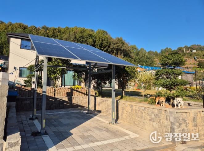재생에너지주택지원사업태양광설치사진.