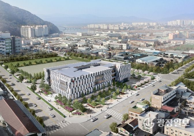 한전 강원본부 신축사옥 예상 조감도