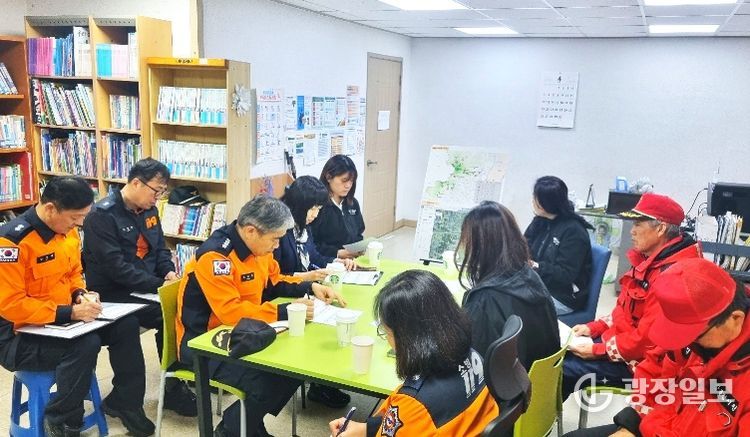 계양소방서, 산림화재 대비 취약지역 현장 예찰 실시