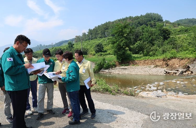 2025집중호우피해 현장점검사진