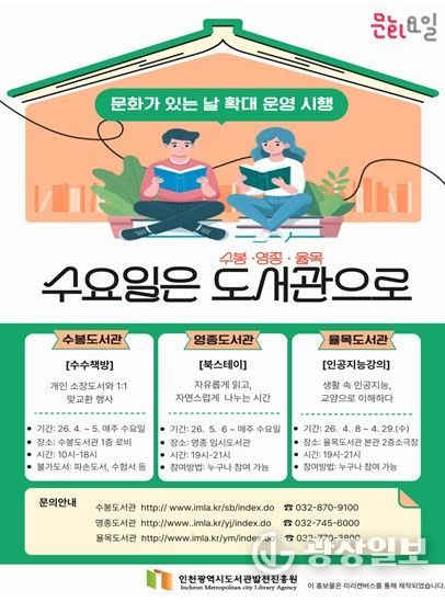 문화가 있는 날 홍보물