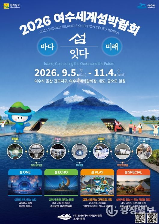 2026여수세계섬박람회 포스터