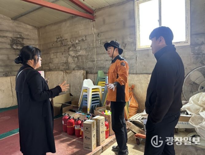 관매도 유채꽃 축제 합동 안전점검 및 초고령 취약계층 가스안전 지원사업