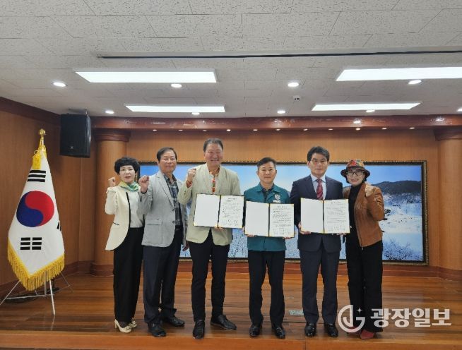 광양시 진상면, ‘대한민국병채로통채로공연단’과 재능기부 업무협약