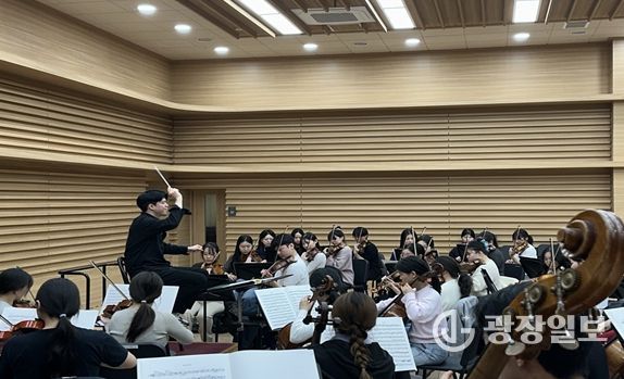 인천시립청소년교향악단 연습