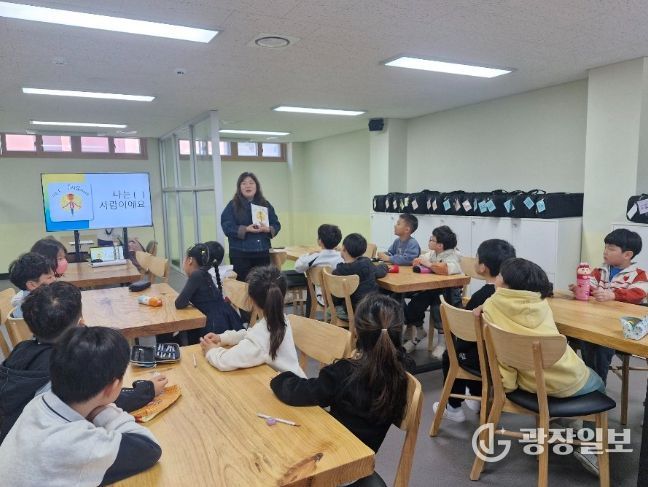 백령도에서 초·중학교 교육활동 지원