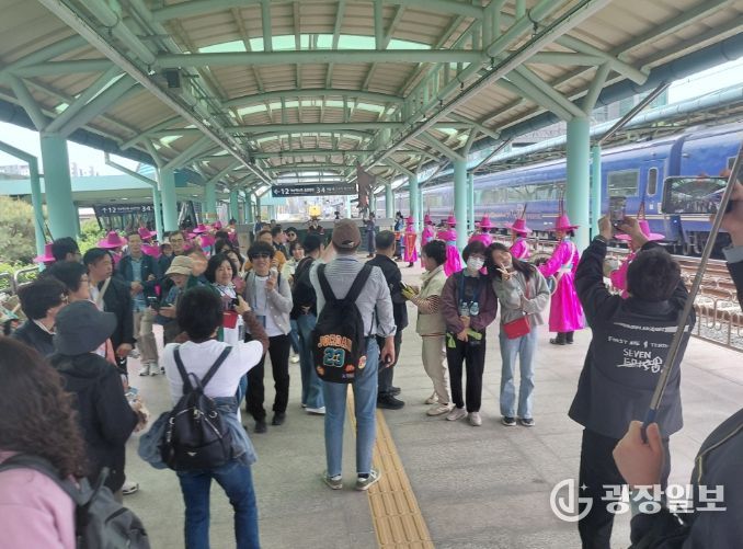 럭셔리 관광열차 ‘해랑’ 연계