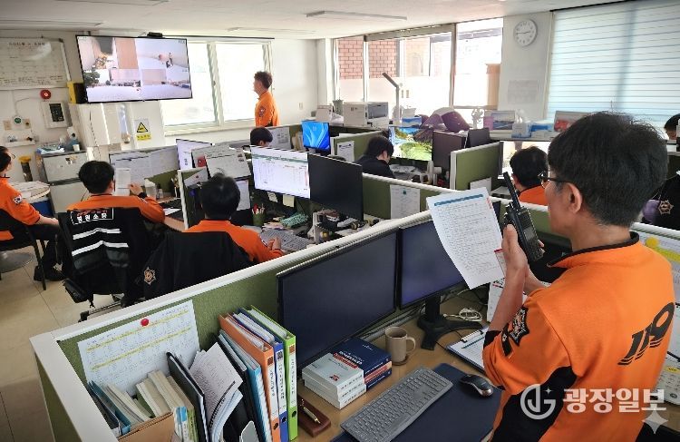 계양소방서, 재난환경 시뮬레이션 영상 활용 ‘팀단위 모의 전술훈련’ 추진